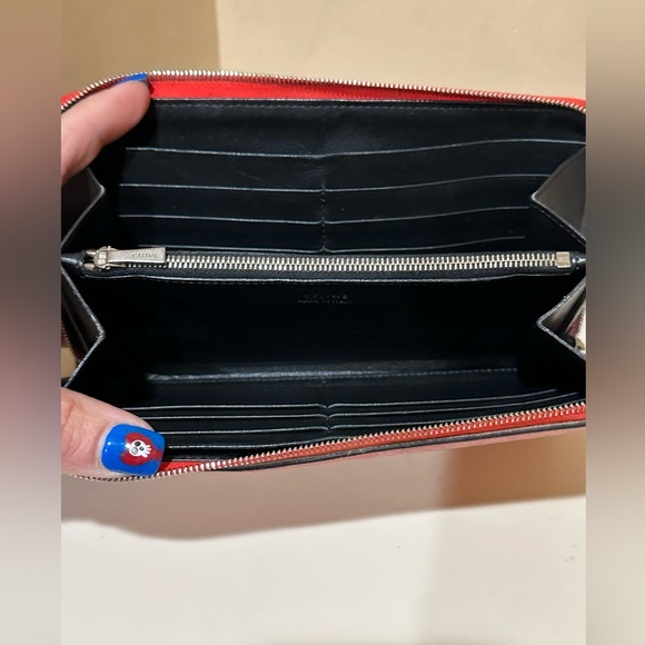 Celine Organizer Leather Wallet - Picture 6 of 15